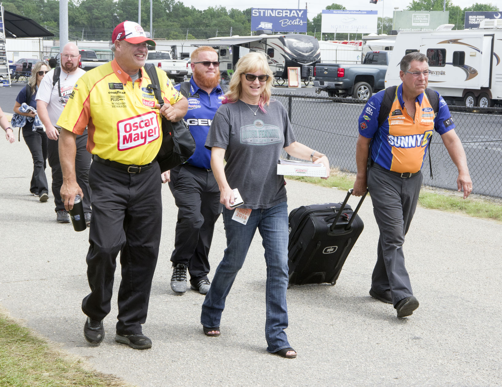 Darlington Infield Sunday